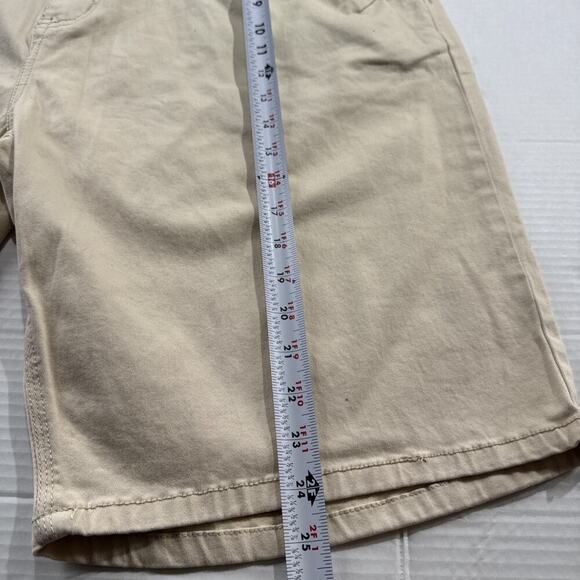 ECKO UNLIMITED MENS SHORTS SIZE 40 Cream Color, 5 Pockets - Picture 4 of 12